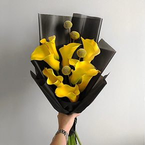 Букет каллы и краспедия в Орехово-Зуево