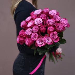 Букет из 25 роз Космик (50 см) в Орехово-Зуево