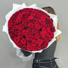 Букет 101 красная роза (60 см) в Орехово-Зуево