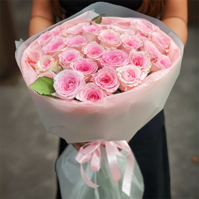 Букет из 25 махровых роз (60 см) в Орехово-Зуево