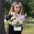 Композиция с георгинами на 1 сентября в белом ящике в Орехово-Зуево Композиция с георгинами на 1 сентября в белом ящике в Орехово-Зуево