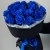 Букет "Блу мун" из 15 синих роз (Эквадор) в Орехово-Зуево