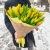 Букет 49 желтых тюльпанов в Орехово-Зуево Букет 49 желтых тюльпанов в Орехово-Зуево