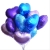 Сердце сиреневое фольгированный шар с гелием (45 см) в Орехово-Зуево