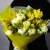 Букет из ранункулюсов и мимозы в Орехово-Зуево