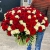 Букет 151 роза красный и белый микс (60 см) в Орехово-Зуево Букет 151 роза красный и белый микс (60 см) в Орехово-Зуево