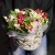 Композиция в корзине "Майя" из гиацинтов, альстромерий и эустом в Орехово-Зуево