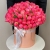 Композиция в шляпной коробке из 113 пионов Корал Шарм в Орехово-Зуево Композиция в шляпной коробке из 113 пионов Корал Шарм в Орехово-Зуево